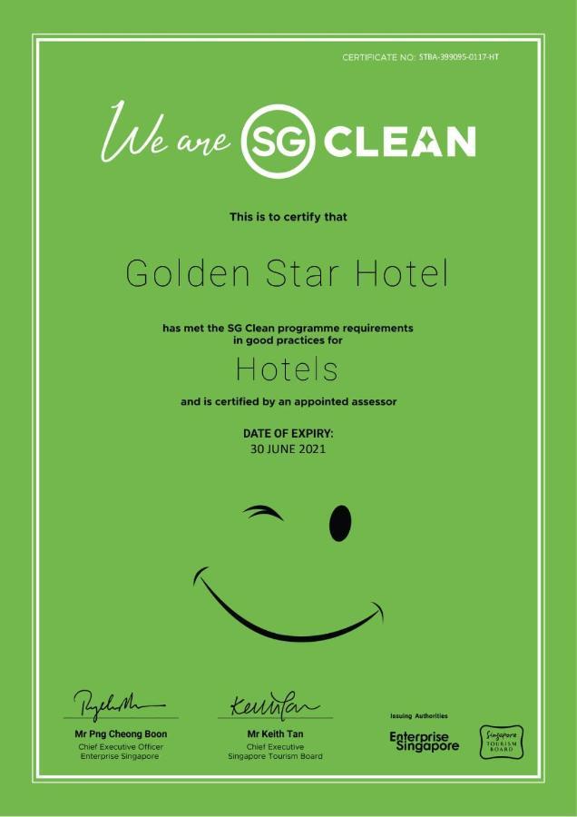 Golden Star Hotel Singapur Exterior foto